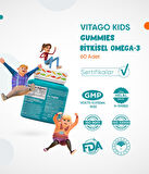 Vitago Kids Gummies Bitkisel Omega-3 İçeren Çiğnenebilir Form Takviye Edici Gıda