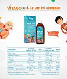 2'li Paket Vitago Kids Balık Yağı + Multivitamin Şurup