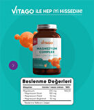 Vitago Premium Magnezyum Complex İçeren Tablet Takviye Edici Gıda 30'lu