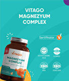 Vitago Premium Magnezyum Complex İçeren Tablet Takviye Edici Gıda 30'lu
