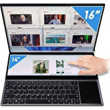 Quadro DS1650 Intel Core i7 10870H 16GB 512GB SSD Freedos 16" Taşınabilir Bilgisayar