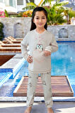 Cossy By Aqua Kız Çocuk Pudra Pijama Takım 24984 