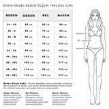 Cossy By Aqua 25549 Kadın Krem Askılı Fisto Detay % 100 Pamuk Gecelik