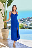 Cossy By Aqua Kadın Mavi Gecelik A25668 