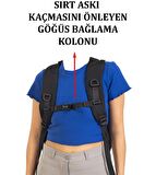 Laptop Sırt Çantası 17 İnç Tablet USB Bölmeli 8683255012763