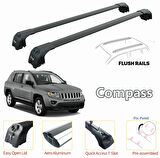jeep Compass Ara Atkısı Tavan Sistemleri Siyah Set 2011-2017