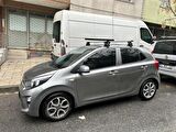 Kia Picanto Ara Atkısı Tavan Taşıyıcı Paw Pro 4 2017- Sonrası Gri