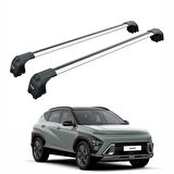Hyundai Kona Eva 2023-2025 Portbagaj Taşıyıcı Ara Atkisi - Ara Çubuk Paw Pro 2 Gri