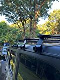 Jeep CHEROKEE XJ Aleminium Tavan Taşıyıcı Ara Atkısı Sistemleri, Rain Gutter Gri 1984-2002