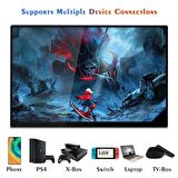 HZL Hafif Portatif Taşınabilir Dokunmatik Ultra İnce 15,6inch 4K 60hz Monitör