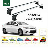 Toyota Corolla Portbagaj Taşıyıcı Ara Atkısı Tavan Taşıyıcı Paw Pro 4 2019--> Gri
