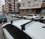 Volkswagen Polo 5D Portbagaj Taşıyıcı Ara Atkısı Tavan Taşıyıcı Paw Pro 4 2014-2018 Siyah