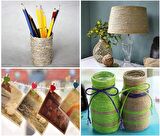 Jütburada Mavi Jüt İplik 5 Adet 500 Gram Hasır İp Kırnap İp Doğal İp Çuval İp