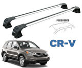 Honda CR-V Mk4 Ara Atkisi Tavan Sistemleri Normal Pro 4 2012-2018 Gri
