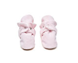 First Step Çıtçıtlı Kaydırmaz Taban Patik Bebek Kaydırmaz Taban Çıtçıtlı Patik F-850-PUDRA Pembe