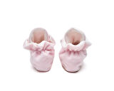 First Step Çıtçıtlı Kaydırmaz Taban Patik Bebek Kaydırmaz Taban Çıtçıtlı Patik F-850-PUDRA Pembe