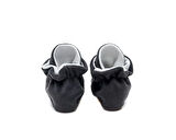 First Step Çıtçıtlı Kaydırmaz Taban Patik Bebek Kaydırmaz Taban Çıtçıtlı Patik F-850-ANTRASIT Gri