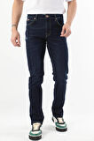 Erkek Regular Fit Jean Pantolon Lacivert