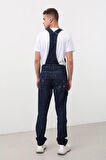 Erkek Jean Tulum Pantolon Lacivert