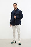 Erkek Oversize Jean Ceket