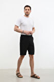 Erkek Düz Penye Şort