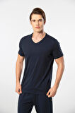 Cacharel Erkek V Yaka T-Shirt