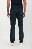 Erkek Likralı Regular Fit Haki Jean Pantolon