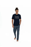 U.S. Polo Assn. Erkek 3'lü %100 Pamuk Pijama Takımı