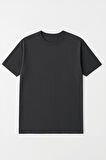 Erkek %100 Pamuk Basic T-shirt