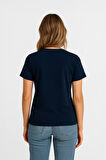 Kadın %100 Pamuk Basic T-shirt