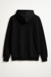 Kadın Kapüşonlu Cepli Sweatshirt