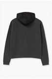 Erkek Kapüşonlu Cepli Antrasit Sweatshirt