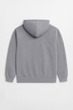 Kadın Kapüşonlu Cepli Gri Sweatshirt