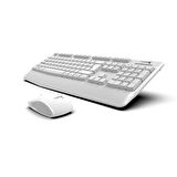 Turbox Workeys Office USB Kablosuz 2.4ghz Multimedia Standart Q Klavye Mouse White