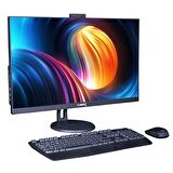 Turbox TAx714 i5 10400 16GB Ram 512GB M.2 NVMe SSD 27 inç Bluetooth Webcam Siyah All In One Bilgisayar