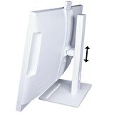 Turbox TAx752 i3 7100 8GB Ram 512GB M.2 NVMe SSD 27 inç Bluetooth Webcam Pivot Beyaz All In One Bilgisayar