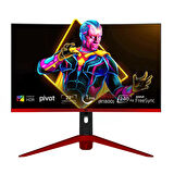 Dragos DRx5914 i7 13700K 16GB DDR5 Ram 1TB M.2 NVMe SSD 12GB RTX4070Ti 27 İnç 240Hz Curved Masaüstü Oyuncu Bilgisayarı