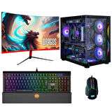 Dragos DRx6127 Ryzen 7 5700X 16GB Ram 1TB M.2 NVMe SSD 8GB RTX4060 27 İnç 165Hz Curved Monitör Oyuncu Bilgisayarı
