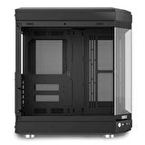 Dragos North 1x Fan USB 3.0 + Type C ATX Mid Tower  Panoramik Temperli Cam Gaming Bilgisayar Kasası Siyah