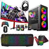 Turbox Tx4823 i7 2600 16GB Ram 1TB SSD 8GB RX580 GDDR5 Ekran Kartı 23.6 Curved Monitör Bilgisayar