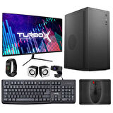 Turbox Tx4986 Intel Core i7 2600 16GB Ram 1TB M.2 NVMe SSD 23.6 FHD Masaüstü Ofis Bilgisayarı