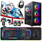 Turbox Tx5025 i5 9400F 16GB 1TB SSD 4GB RX560 GDDR5 23.6 Curved Oyuncu Bilgisayarı