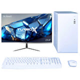Turbox Tx5096 Intel Core i7 14700 16GB DDR4 Ram 1TB M.2 NVMe 23.8 inç FHD Monitör Masaüstü Ofis Bilgisayarı