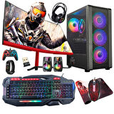 Turbox Tx5142 Intel Core i5 8400 16GB Ram 512GB SSD 4GB GTX750Ti GDDR5 23.6 Curved Bilgisayar