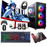 Turbox Tx5120 Intel Core i5 7400 16GB Ram 512GB SSD 4GB RX560 GDDR5 23.6 Curved Bilgisayar