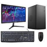 Turbox Tx5166 i5 9400F 8GB Ram 256GB SSD 2GB R5 230 21.5 inç Masaüstü Ofis Bilgisayarı