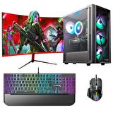 Dragos DRx6797 i5 11400F 32GB Ram 512GB M.2 NVMe SSD 12GB RTX3060 27 inç 165Hz Curved Oyuncu Masaüstü Bilgisayarı