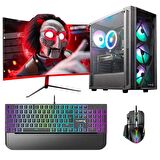 Dragos DRx6795 i5 11400F 16GB Ram 512GB M.2 NVMe SSD 12GB RTX3060 27 inç 165Hz Curved Oyuncu Masaüstü Bilgisayarı