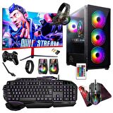 Turbox Tx5291 i5 9400F 32GB Ram 1TB SSD 8GB RX580 27 inç 100Hz Curved Oyuncu Masaüstü Bilgisayarı