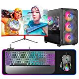 Dragos Selket i5 12400F 32GB 1TB NVMe MSI RX 6700 XT OC 12GB 27 inç 165Hz Monitör Oyuncu Masaüstü Bilgisayarı